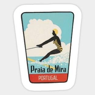 Portugal | Travel | Vintage | Life | Beach | portugal travel | Beach sports Sticker